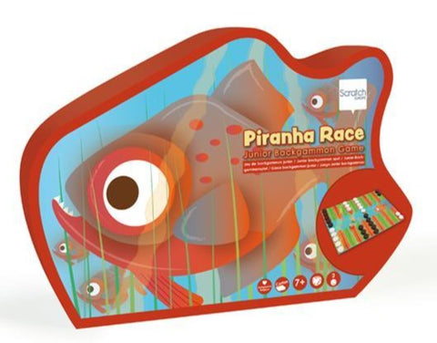 Piranha Race: Junior Backgammon Game