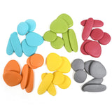 Junior Rainbow Pebbles Earth Colours 36pc