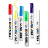 Liquid Chalk Marker Set: 6 Colours
