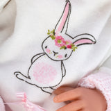 Llorens Doll: Newborn Girl with Light Pink Cushion: Bimba 35cm