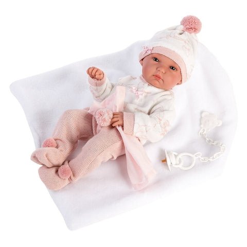 Llorens - Baby Girl Doll & Blanket - 35cm