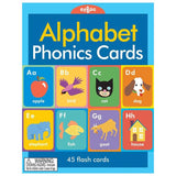 Alphabet Phonics Flash Cards: Upper & Lower Case