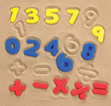 Sand Moulds NUMBERS 26pc pbag - iPlayiLearn.co.za