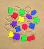 Sand Moulds SHAPES 16pc pbag - iPlayiLearn.co.za