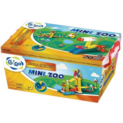 Junior Engineer Mini Zoo 80pc