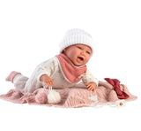 Llorens Dolls: Baby Mimi with Pink Blanket 42cm
