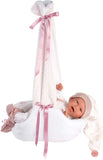 Llorens Dolls: Baby Mimi with with Carrycot Swing 42cm