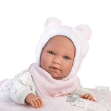 Llorens Dolls: Baby Mimi with Pink Moon Pillow 42cm