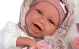 Llorens Dolls: Newborn Baby Mimi with Baby Seat 42cm