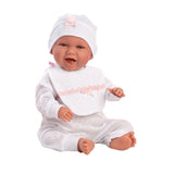 Llorens Doll:  Newborn Mimi with Pink Changing Mat 42cm