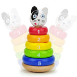 Rainbow Kitty Stacker 7pcs