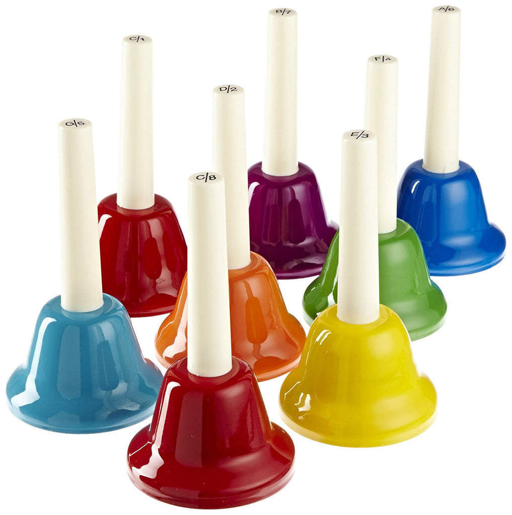 8 Note Metal Hand Bells