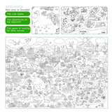 Super Painter Giant Colouring Poster (The World)