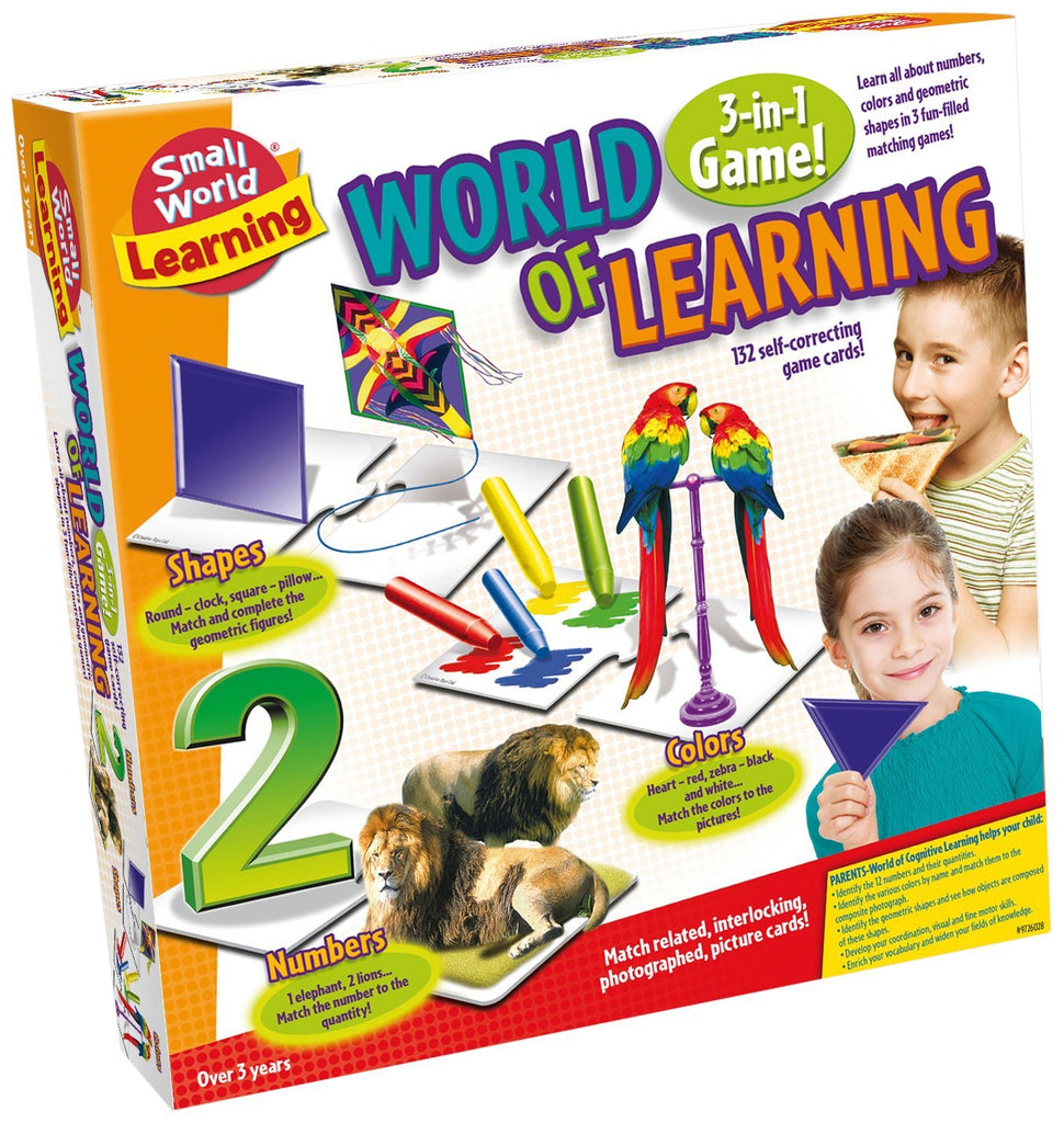 World of Learning: 3 -in-1 Game