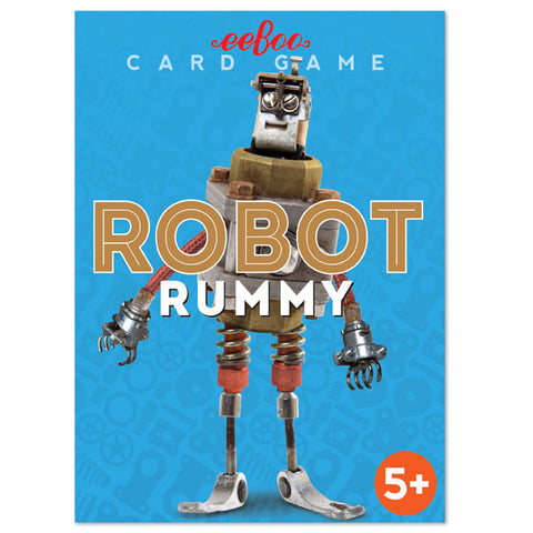 Robot Rummy Playing Cards