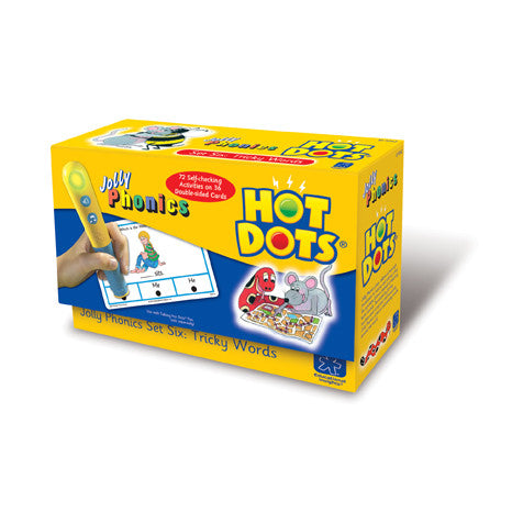 Hot Dots® Jolly Phonics Tricky Words - iPlayiLearn.co.za
 - 1