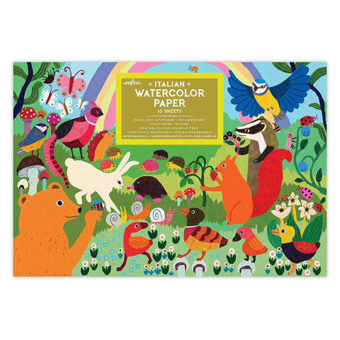 Woodland Rainbow Watercolour Pad
