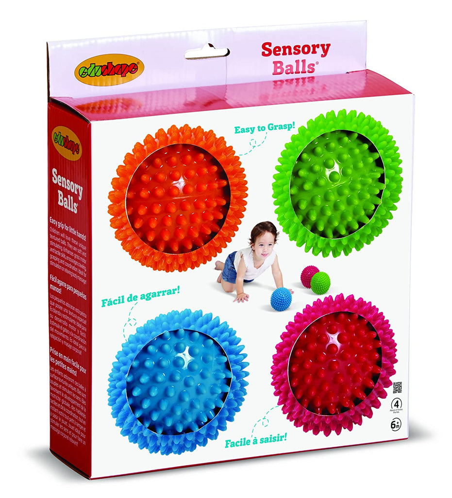 Small Sensory Balls 4pc 10cm