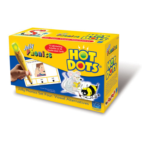 Hot Dots® Jolly Phonics Vowel Alternatives - iPlayiLearn.co.za
 - 1