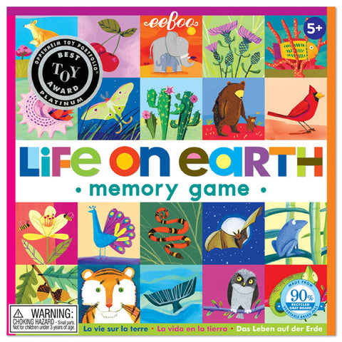 Life On Earth Matching and Memory Game