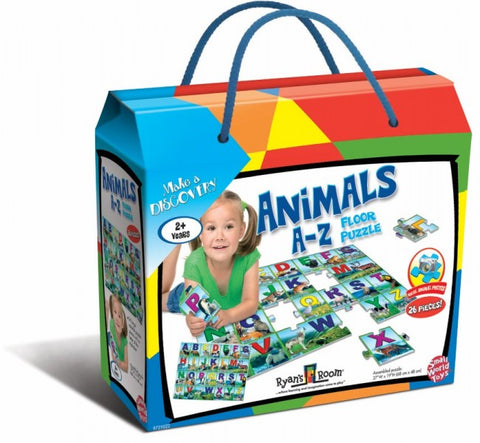 Animal A-Z Floor Puzzle 26pc