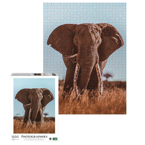 Photographers Collection: African Elephant Puzzle 1000pc
