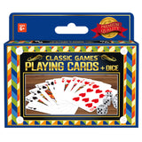 Classic Games Collection: 2 Decks Playing Cards & 5 Dice