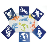 Space Stencils 6pc
