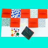 Paint Effect Stampers 6pc