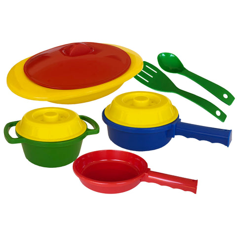 Plastic Cooking Set 9pc in Polybag