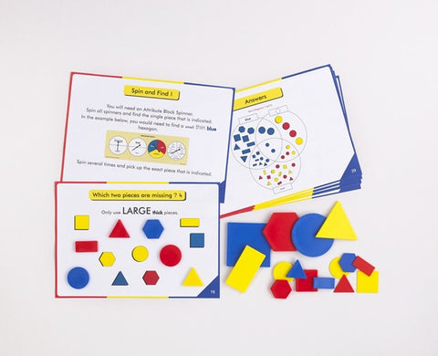 Attribute Blocks Activity Cards - iPlayiLearn.co.za