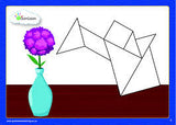 Activity Cards Tangram Set 1 - iPlayiLearn.co.za
 - 2
