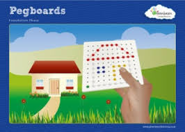 Activity Cards Pegboard 18 Activities - iPlayiLearn.co.za