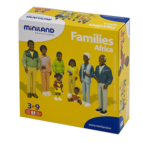 Families: African Family Figures 8pc