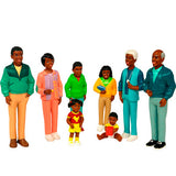 Families: African Family Figures 8pc
