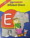 Activity Book with Stickers: Alphabet Animals / Alfabet Diere