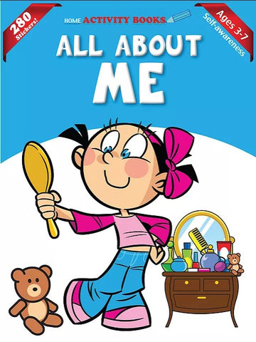 Activity Book with Stickers: All About Me / Dit is Ek
