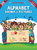 Activity Book with Stickers: Alphabet Sounds & Picures / Alfabet Klanke en Prente