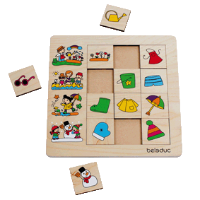 Sorting Set "Seasons" 12pc (245 x 245 x 8)