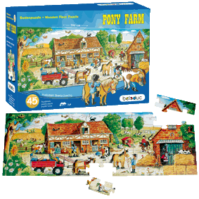 Floor Puzzle: Pony Farm 45pc