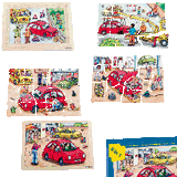Layer Puzzle: Garage 58pc (295 x 207 x 18 mm)