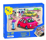 Layer Puzzle: Garage 58pc (295 x 207 x 18 mm)