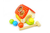 Wooden House Pounding Game