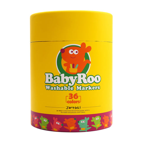 Baby Roo Washable Markers 36 Colours