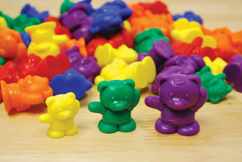 Counters Bears Weighted 6 Col 96pc pbag