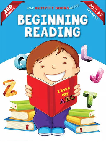 Activity Book with Stickers: Beginning Reading