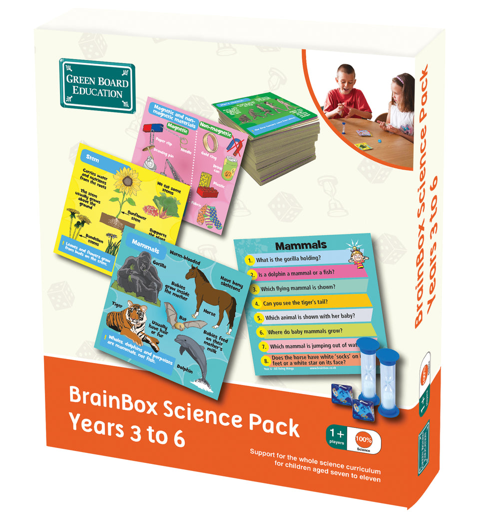 BrainBox Science Years 3 & 4 (Ages 7 - 9)
