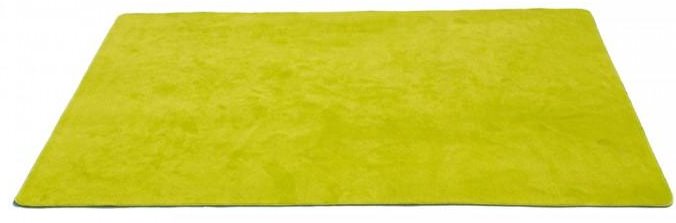 Learning Carpet: Green Solid - Rectangle Large