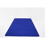 Learning Carpet: Dark Blue Solid - Rectangle Small