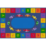Learning Carpet: Alphabet Cars – Rectangle Large